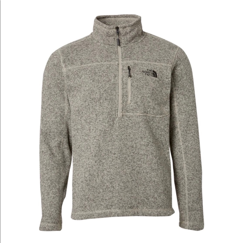 North Face quarter zip fleece jacket
